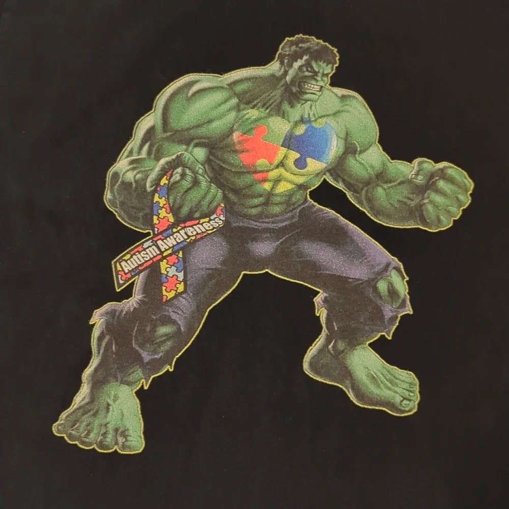 Autism Hulk T Shirt - Picture 2 of 4